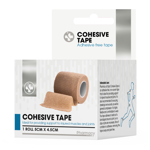 SPAR COHESIVE TAPE 5CMx4.5M BEIGE (RF)